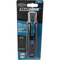 Standard-Duty Retractable Safety Knife, Stainless Steel, Rubber Handle Seaboard Timber Mart