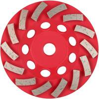 Meule boisseau diamant&eacute;e &agrave; 14 segments Turbo DIAMOND MAX Seaboard Timber Mart