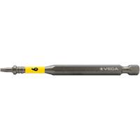 Impactech&reg; Power Bit, Slot, 6F-8R Tip, 1/4" Drive Size, 3-1/2" Length Seaboard Timber Mart