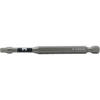 Impactech&reg; Power Bit, Square, #3 Tip, 1/4" Drive Size, 6" Length Seaboard Timber Mart