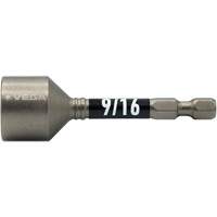 Tourne-&eacute;crou Impactech, Embout 9/16", Prise 1/4", 2-9/16" lo, Magn&eacute;tique Seaboard Timber Mart