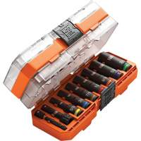 Jeu de douilles KNECT, 9 Mcx, Chocs, Prise de 3/8", Profond Seaboard Timber Mart