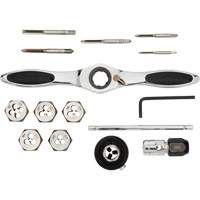 Jeu de tarauds et fili&egrave;res &agrave; cliquet m&eacute;triques, 15 Morcea Seaboard Timber Mart