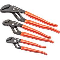 Straight Jaw Dipped Handle Tongue & Groove Plier Set, 3 Pieces Seaboard Timber Mart