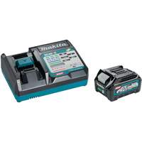 Trousse de d&eacute;marrage avec chargeur rapide et batterie 2.5Ah 40Vmax XGT , 40 V, Lithium-ion Seaboard Timber Mart