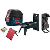 Self-Leveling Cross-Line Laser with Plumb Points Seaboard Timber Mart