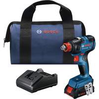 Two-In-One Bit/Socket Impact Driver/Wrench Kit, 1/2", 1800 in-lbs. Max. Torque, 18 V, Lithium-Ion Seaboard Timber Mart