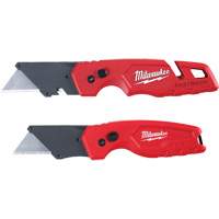 2-Piece FASTBACK Folding Utility Knife Set, Plastic Handle Seaboard Timber Mart