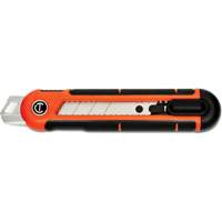 25mm Snap Off Blade Retractable Knife, Steel, Plastic Handle Seaboard Timber Mart