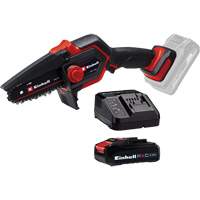 Scie &agrave; chaîne d'&eacute;lagage compacte sans fil avec batterie 2,5 Ah et ensemble de d&eacute;part de chargeur, 6", &agrave; pile, 18 V Seaboard Timber Mart