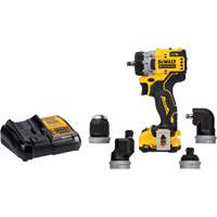 Ensemble perceuse/visseuse sans fil et sans balai XTREME 5-en-1, Lithium-ion, 12 V, Mandrin 3/8" Seaboard Timber Mart