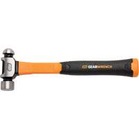 Marteau &agrave; panne ronde, Poids de la t&ecirc;te 16 oz, Face Ordinaire/Poli, Prise Fibre de verre Seaboard Timber Mart