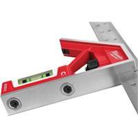 Magnetic Combination Square, 12" L, Stainless Steel, Plain Seaboard Timber Mart