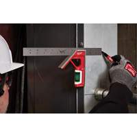 Magnetic Combination Square, 12" L, Stainless Steel, Plain Seaboard Timber Mart