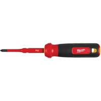 Tournevis &agrave; embouts interchangeables &agrave; tige articul&eacute;e isol&eacute; 1000 V, 2-en-1, 8-4/5" lo, Prise Coussin&eacute;e Seaboard Timber Mart