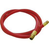 Tuyau de raccordement pour d&eacute;vidoir de tuyau, Air, Caoutchouc EDPM, 1/2" dia. x 5', 300 psi, 1/2 NPT Seaboard Timber Mart