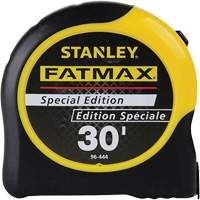 Ruban &agrave; mesurer FATMAX Special Edition, 1-1/4" x 30', Marques de goujon Imp&eacute;rial Seaboard Timber Mart