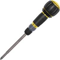 Tournevis &agrave; cliquet Fastbit Tru-Grip, embouts Phillips et &agrave; fente, 8-1/2" lo, Prise Plastique/Coussin&eacute;e Seaboard Timber Mart