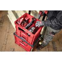 PACKOUT XL Crate, 15-3/4" x 18-5/8" x 15", Black/Red Seaboard Timber Mart