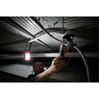 Baladeuse magn&eacute;tique rechargeable &agrave; profil bas, DEL, 100/250/500 lumens, Boîtier en Plastique/Aluminium Seaboard Timber Mart