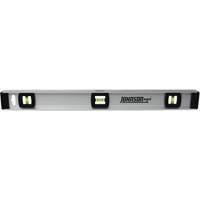 Niveau pour entrepreneurs avec r&egrave;gle, Poutre en I, 2' lo, Aluminium, 3, Non magn&eacute;tique Seaboard Timber Mart