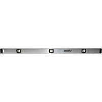 Niveau pour entrepreneurs avec r&egrave;gle, Poutre en I, 4' lo, Aluminium, 3, Non magn&eacute;tique Seaboard Timber Mart