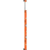Niveau de plateau extensible robuste, 12'/7' lo, Aluminium, 3, Non magn&eacute;tique Seaboard Timber Mart