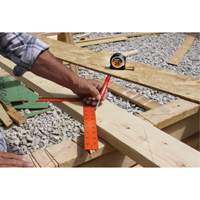 &eacute;querre de menuisier orange haute visibilit&eacute; EZ Read Seaboard Timber Mart