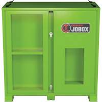 Onsite PPE Storage Cabinet, Steel, High-Visibility Lime Green Seaboard Timber Mart