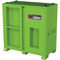 Onsite PPE Storage Cabinet, Steel, High-Visibility Lime Green Seaboard Timber Mart