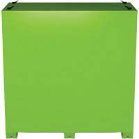 Ventilated Onsite PPE Storage Cabinet, Steel, High-Visibility Lime Green Seaboard Timber Mart