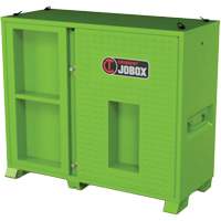 Onsite PPE Storage Cabinet, Steel, High-Visibility Lime Green Seaboard Timber Mart