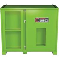 Ventilated Onsite PPE Storage Cabinet, Steel, High-Visibility Lime Green Seaboard Timber Mart