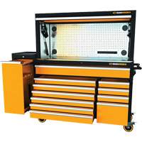 MEGAMOD Master Mechanics Tool Set in Premium Modular Foam Trays with Tool Storage & Shop Equipment, 1331 Pieces Seaboard Timber Mart