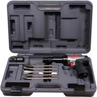 Heavy-Duty Air Hammer with Chisels, 21.8 CFM, 1/4" NPT, 2600 BPM, 3/4" x 3-3/4" (0.0mm x 0.0mm) Seaboard Timber Mart