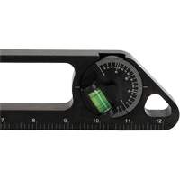 Level, 1' L, Aluminum, 3, Magnetic Seaboard Timber Mart