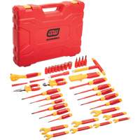 Jeu d'outils VDE isol&eacute;s, 1000 V, 39 M Seaboard Timber Mart