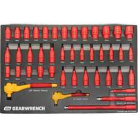 Jeu d'outils VDE isol&eacute;s, 1000 V, 72 M Seaboard Timber Mart
