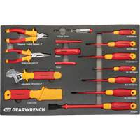 Jeu d'outils VDE isol&eacute;s, 1000 V, 72 M Seaboard Timber Mart