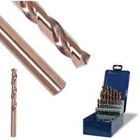 SST+ Jobbers Wire Gauge Drill Bit, High Speed Steel, #1, 3-11/16" L, 2-1/4" Flute, 135° Point Angle Seaboard Timber Mart