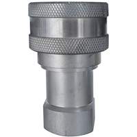 Hydraulic Quick Coupler - Stainless Steel Manual Coupler, Brass/Stainless Steel Seaboard Timber Mart