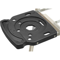 3400 Series Industrial Extra Heavy-Duty Step Ladder, 6', Aluminum, 300 lbs. Capacity, Type 1A Seaboard Timber Mart