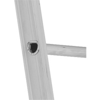 &eacute;chelles droites/&agrave; coulisse industrielles & robustes, 8', Aluminium, 300 lb, CSA calibre 1A Seaboard Timber Mart