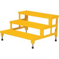 Plate-forme ajustable Step-Mate, 3 marche(s), 36-3/16" la x 33-7/8" lo x 22-1/4" h, Capacit&eacute; 500 lb Seaboard Timber Mart