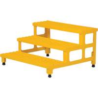Plate-forme ajustable Step-Mate, 3 marche(s), 36-3/16" la x 33-7/8" lo x 22-1/4" h, Capacit&eacute; 500 lb Seaboard Timber Mart