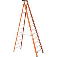 Safespace Platform Step Ladder, 10', 300 lbs. Cap. Seaboard Timber Mart