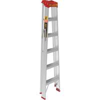 Step Ladder, 6', Aluminum, 200 lbs. Capacity, Type 3 Seaboard Timber Mart