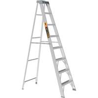 Step Ladder, 8', Aluminum, 225 lbs. Capacity, Type 2 Seaboard Timber Mart