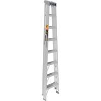 Step Ladder, 8', Aluminum, 225 lbs. Capacity, Type 2 Seaboard Timber Mart