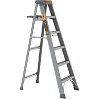 Step Ladder with Paint Tray, 6', Fibreglass, 225 lbs. Capacity, Type 2 Seaboard Timber Mart